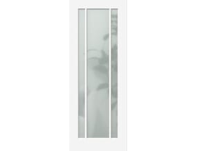 Lincoln Glazed White Frosted Internal Doors