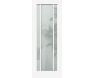 Lincoln Glazed White Frosted Internal Doors