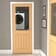 Cottage Oak Clear Glazed Internal Door
