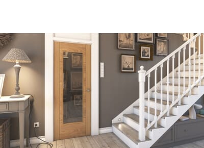 Internal Oak Doors With Glass Image