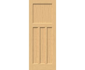 726 x 2040x40mm Oak DX 30s Style Door