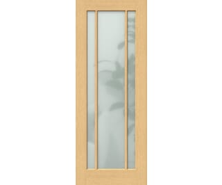 Lincoln Oak Glazed - Frosted Internal Doors