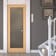 Oak Shaker 1 Lite Frosted Glazed Prefinished Internal Door