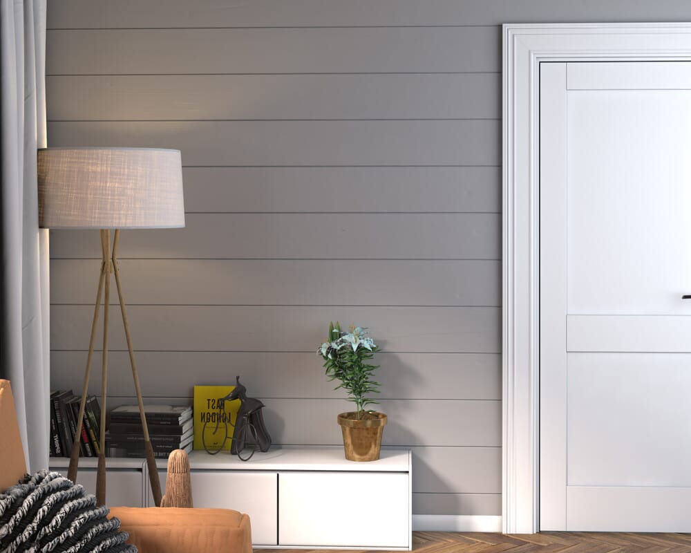 1981 x 762 x 44mm FD30 (30") Modern White Shaker 2 Panel Prefinished Internal Fire Doors