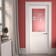 White Primed Shaker 2 Lite Clear Glazed Internal Door