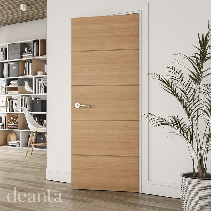 1981 x 610 x 35mm (24") Augusta Oak - Prefinished  Internal Door