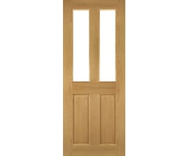 Bury Oak Glazed - Prefinished Internal Doors