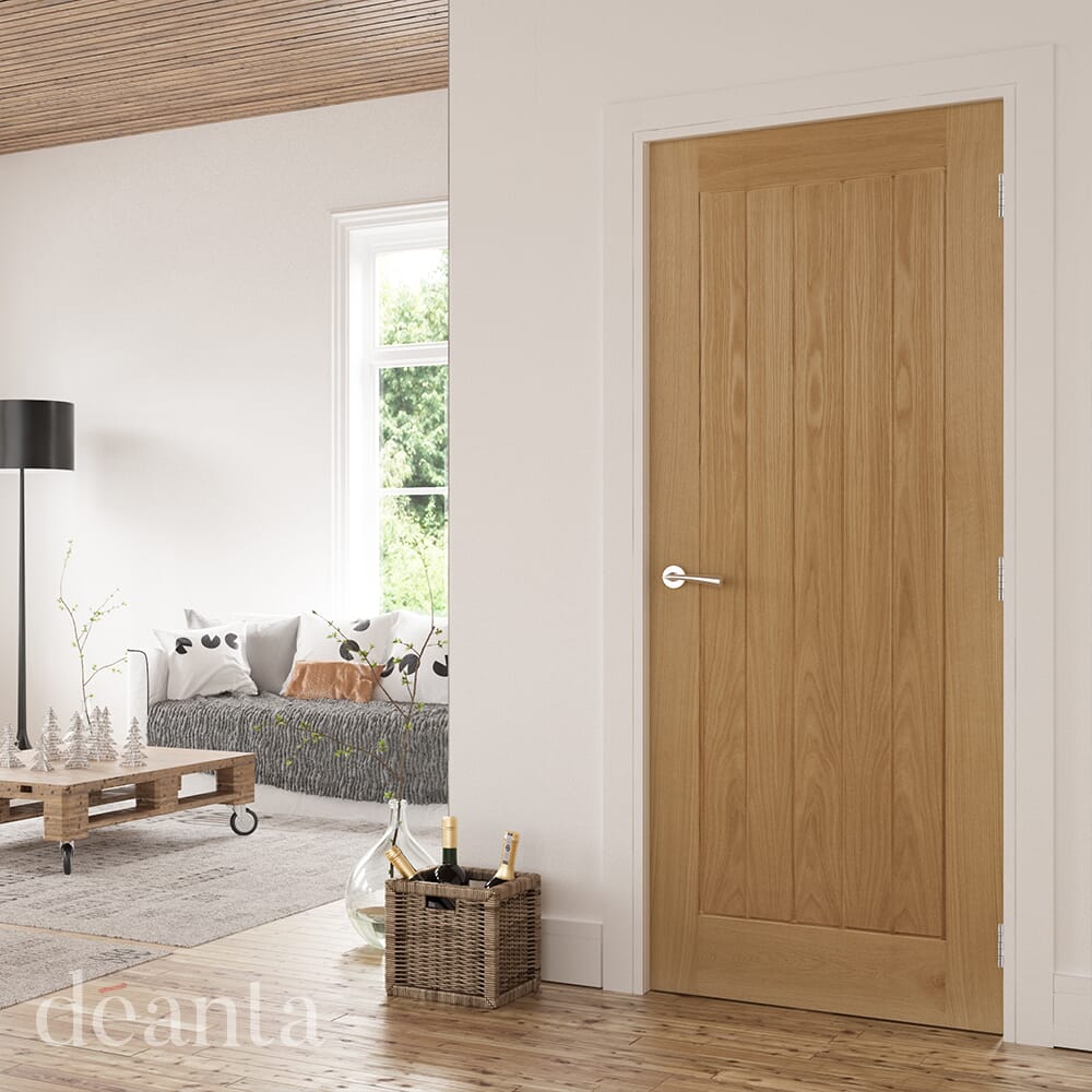 2040 x 826 x 40mm Ely Oak Internal Door