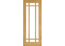 610x1981x35mm (24") Kerry Glazed Oak Door