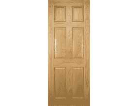 Oxford 6 Panel Oak - Prefinished Internal Doors