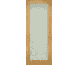 Walden Oak Glazed - Frosted Internal Doors