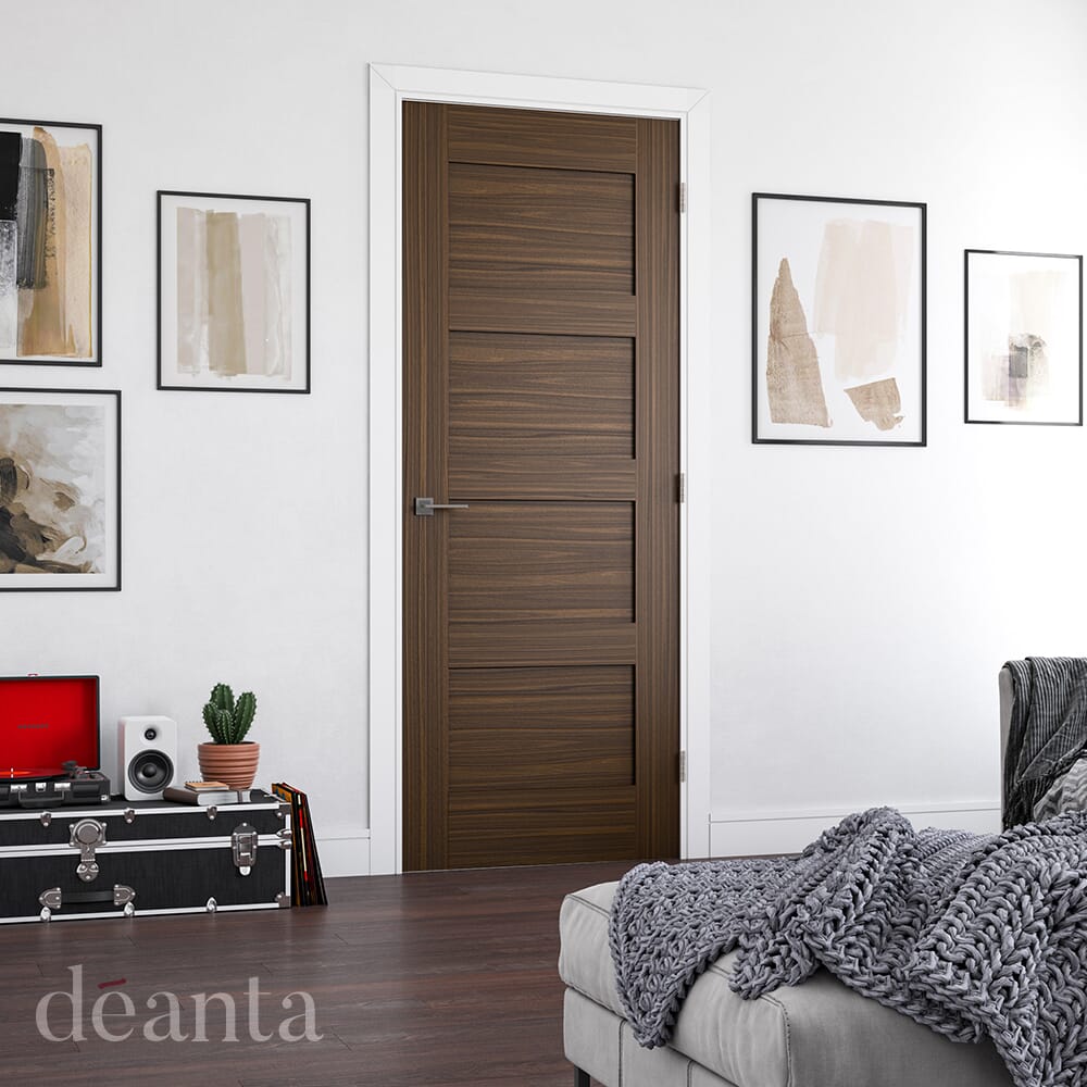 Coventry Walnut - Prefinished Internal Doors At Express Doors Direct