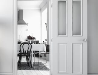 Rochester White Clear Glazed Internal Doors