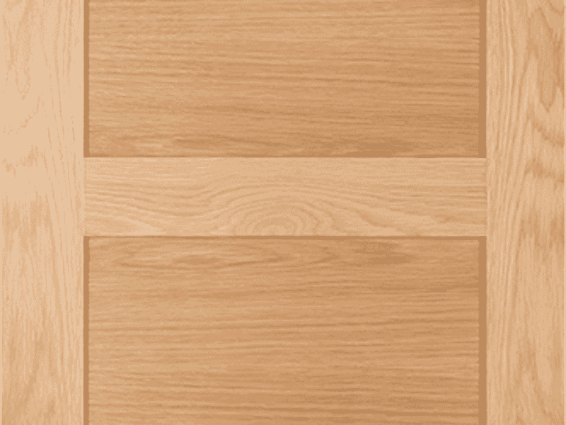 610 x 1981 x 35mm (24") Coventry Pre-Finished Shaker 4 Panel Oak Door ...