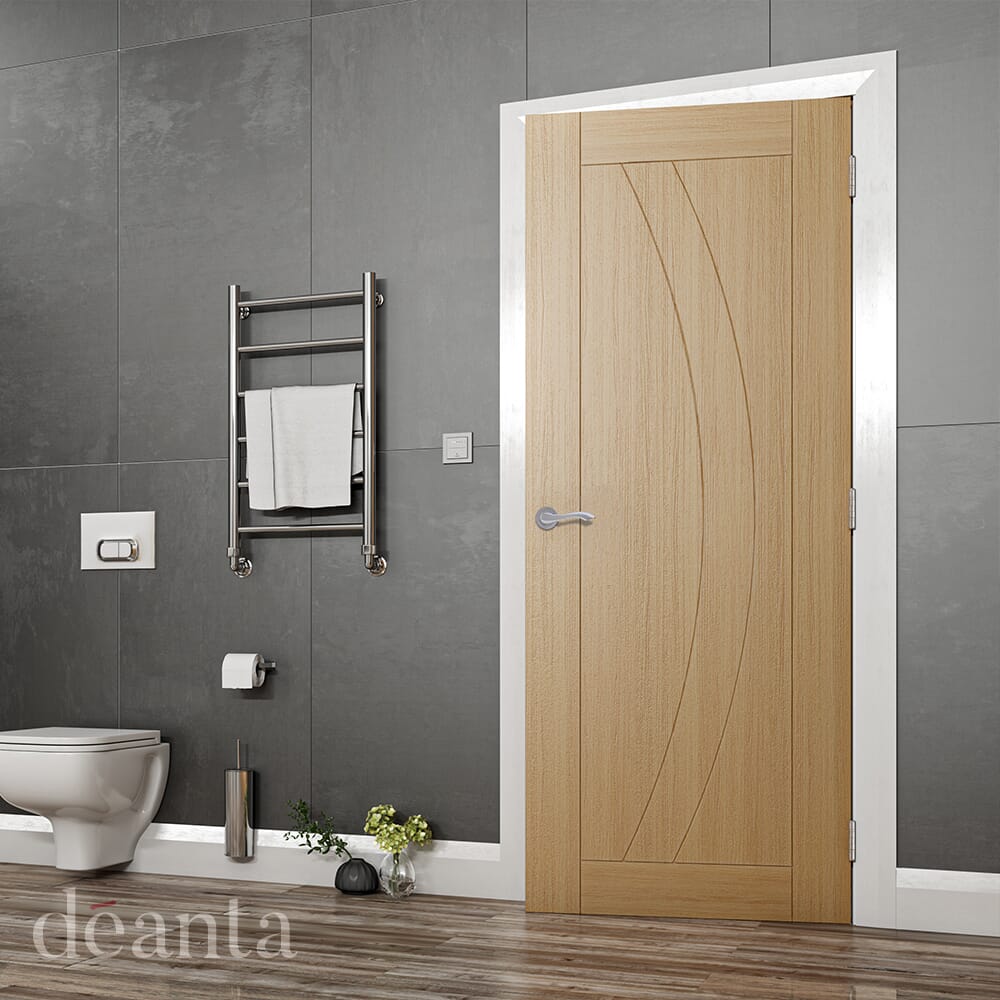 762x1981x44mm (30") Ravello Oak Door Prefinished