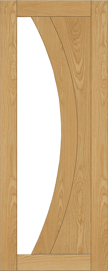 Ravello Oak Glazed Door - Prefinished Internal Doors