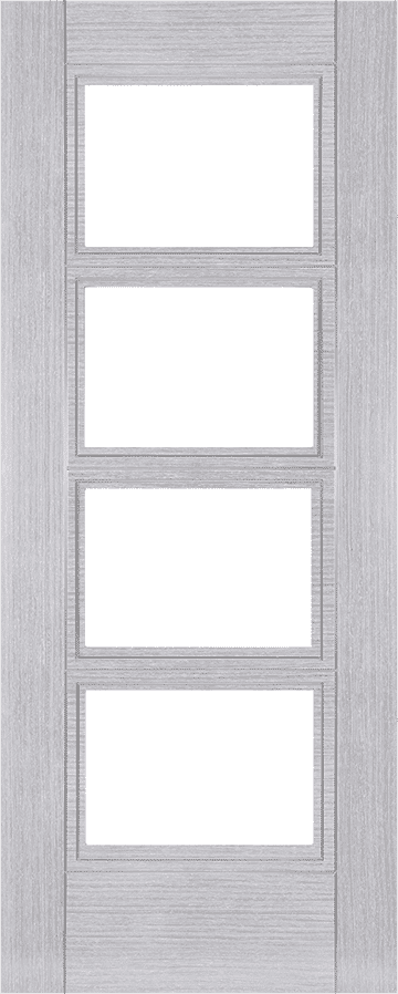 Montreal Light Grey Ash Glazed - Prefinished Internal Doors