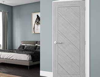 Torino Light Grey Ash - Prefinished Internal Doors