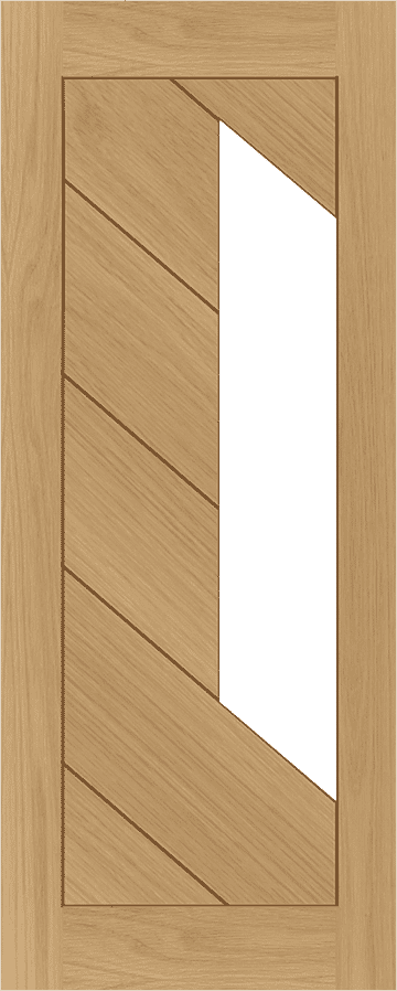 Torino Oak Glazed - Prefinished Internal Doors