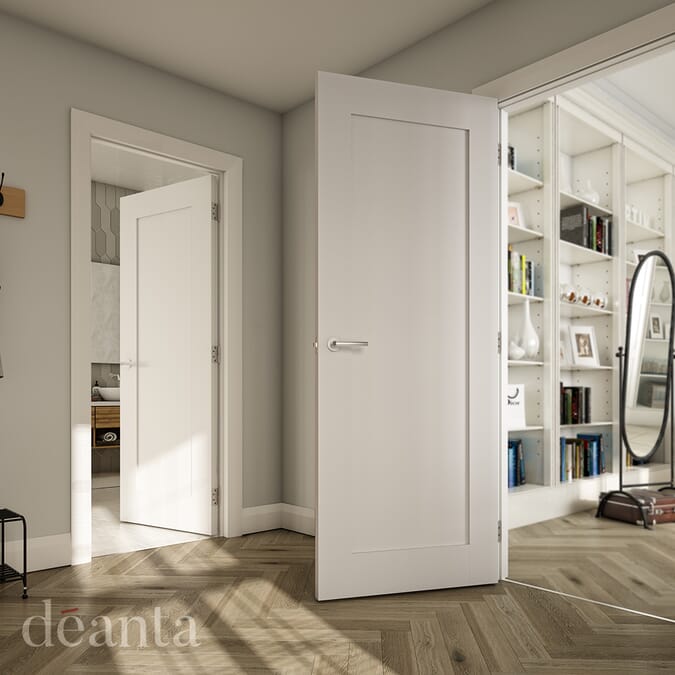 2040 x 726 x 40mm Denver White  Internal Door