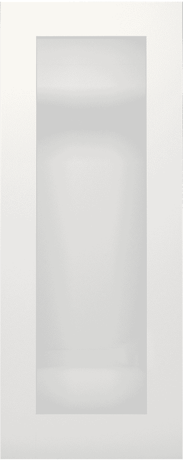 Denver White Frosted Glass Internal Doors