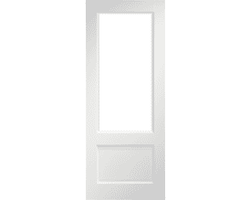Madison White 2 Panel Glazed Internal Doors