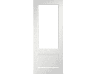 Madison White 2 Panel Glazed Internal Doors