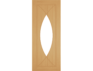 Amalfi Oak Glazed - Prefinished Internal Doors