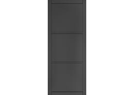 2040mm x 826mm x 40mm  Camden Black Prefinished Internal Door