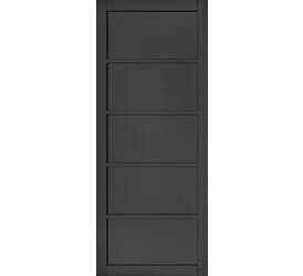 Shoreditch Black Prefinished Internal Doors