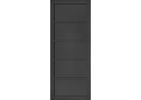 2040mm x 726mm x 40mm  Shoreditch Black Prefinished Internal Door
