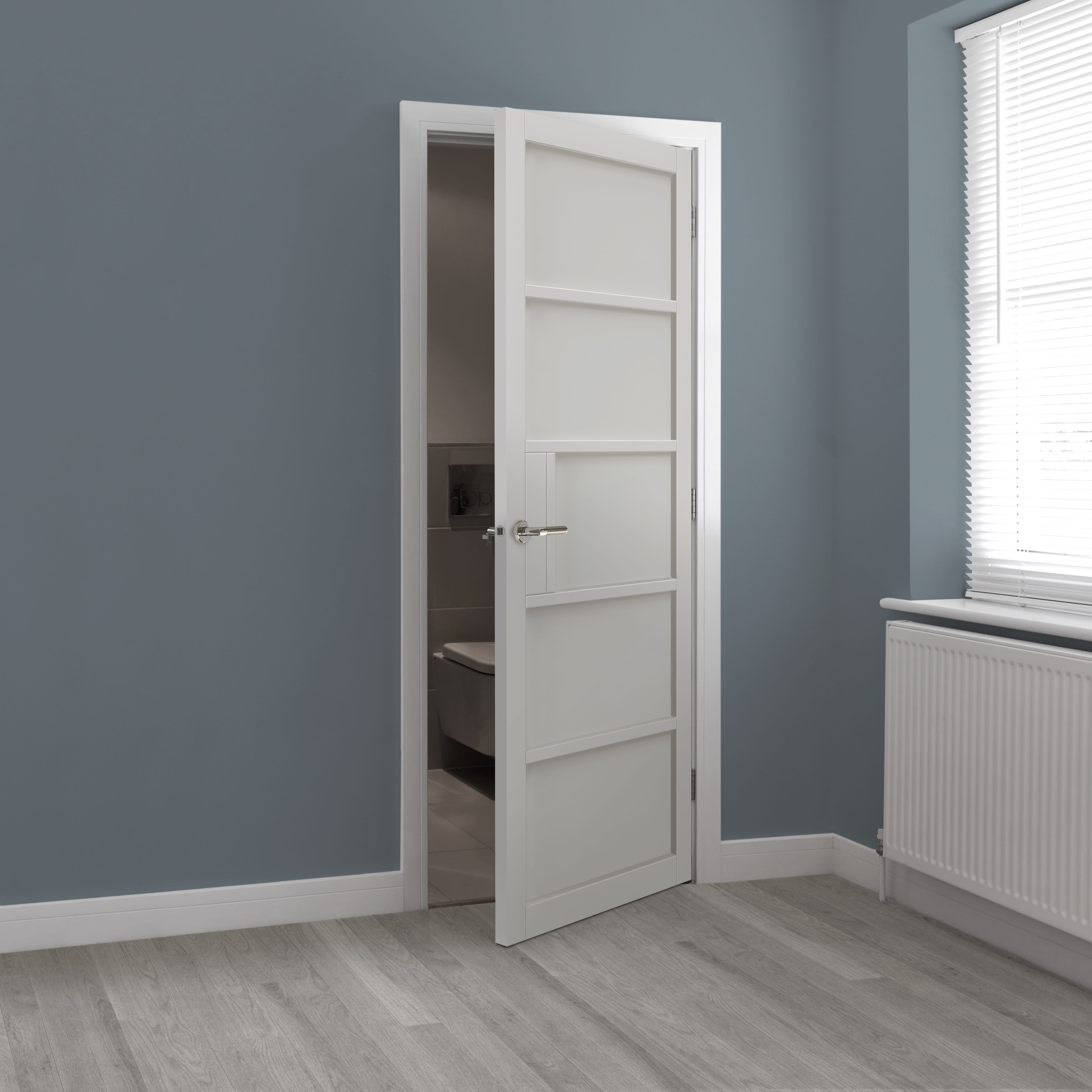 1981mm x 762mm x 35mm (30") Metro White Door