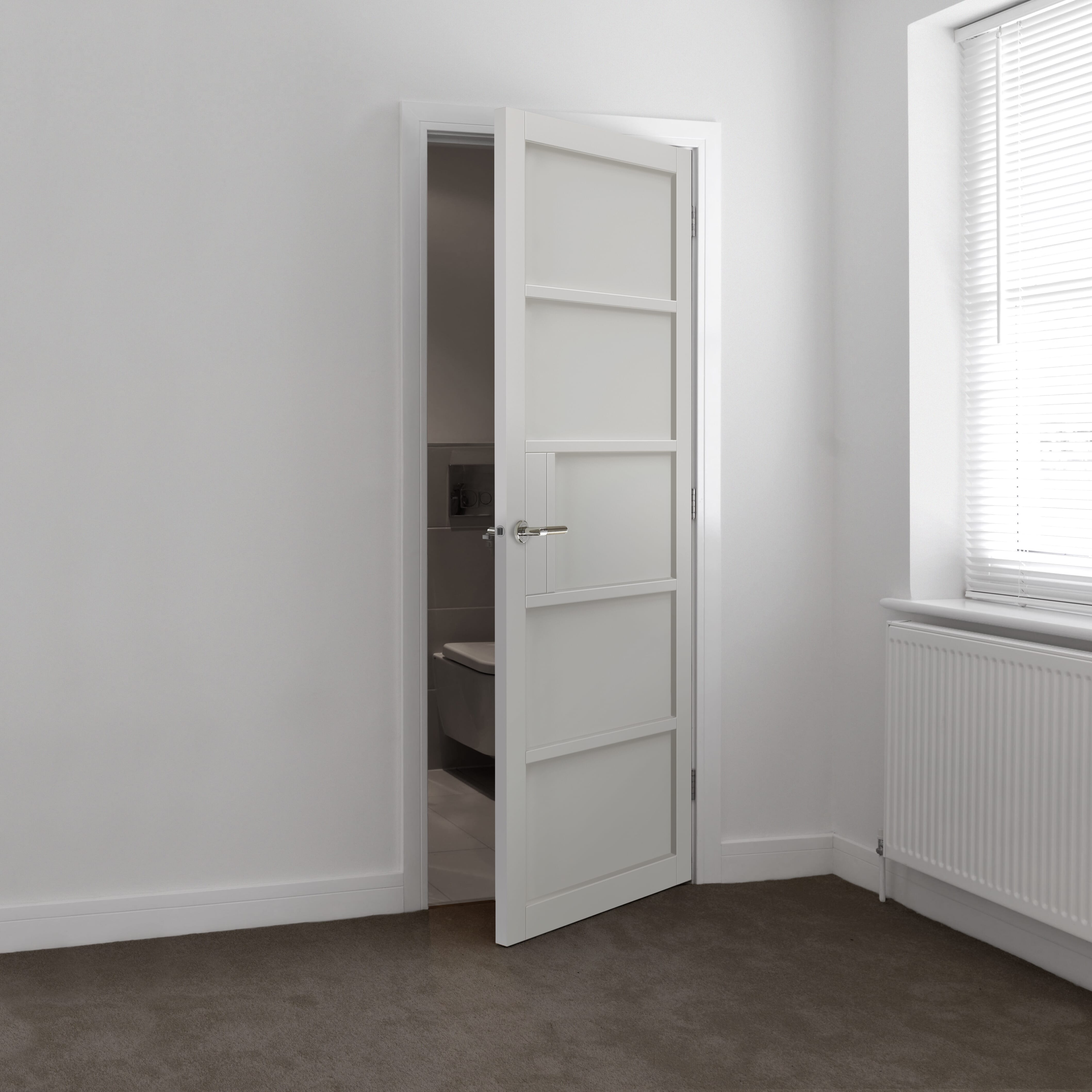 1981mm x 762mm x 35mm (30") Metro White Door