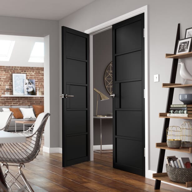 Metro Black Internal Doors
