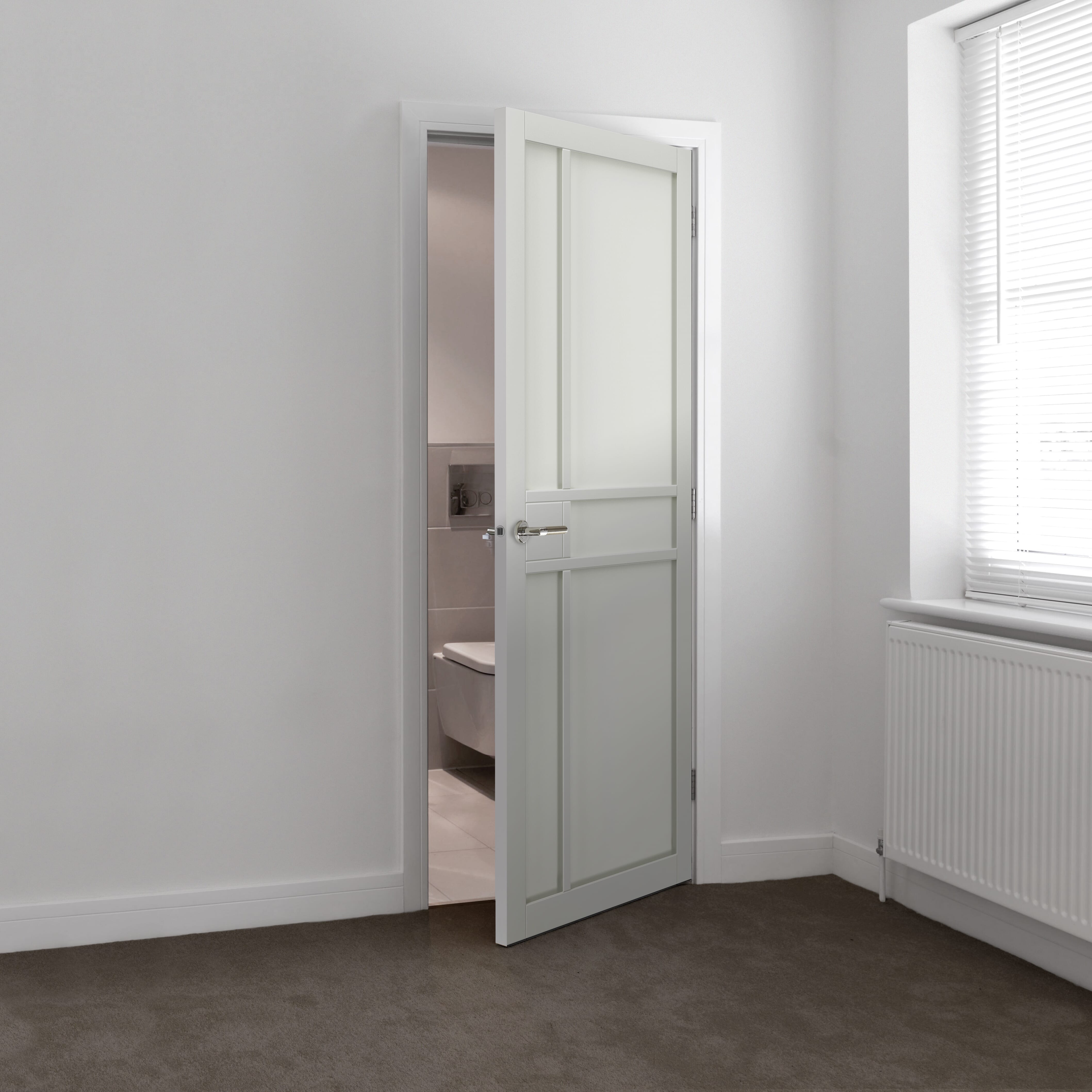 1981mm x 686mm x 35mm (27") City White Door