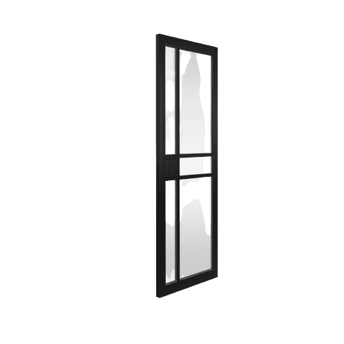 City Black Clear Glazed Internal Doors