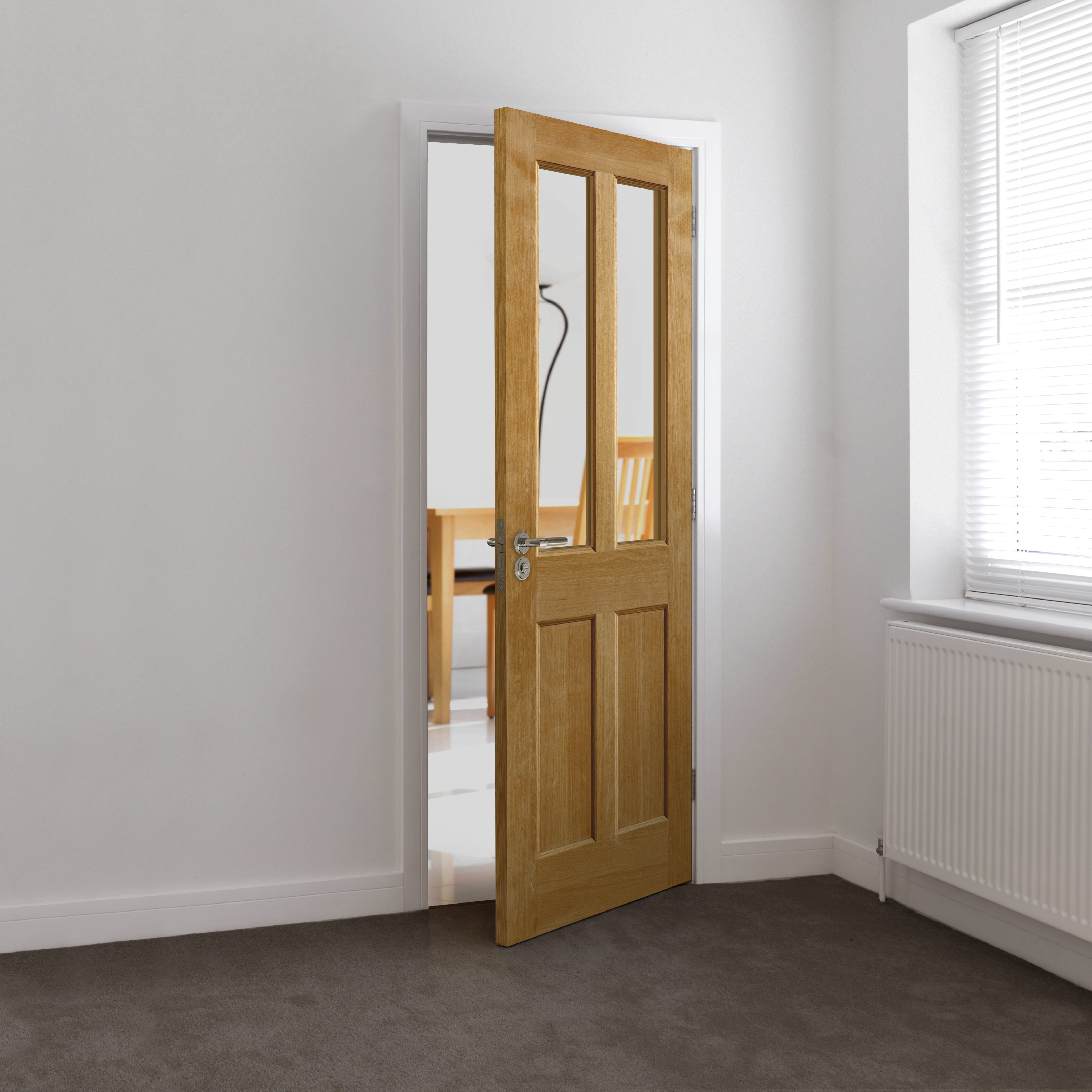 Oak Severn Glazed, Oak Internal Doors Express Doors Direct