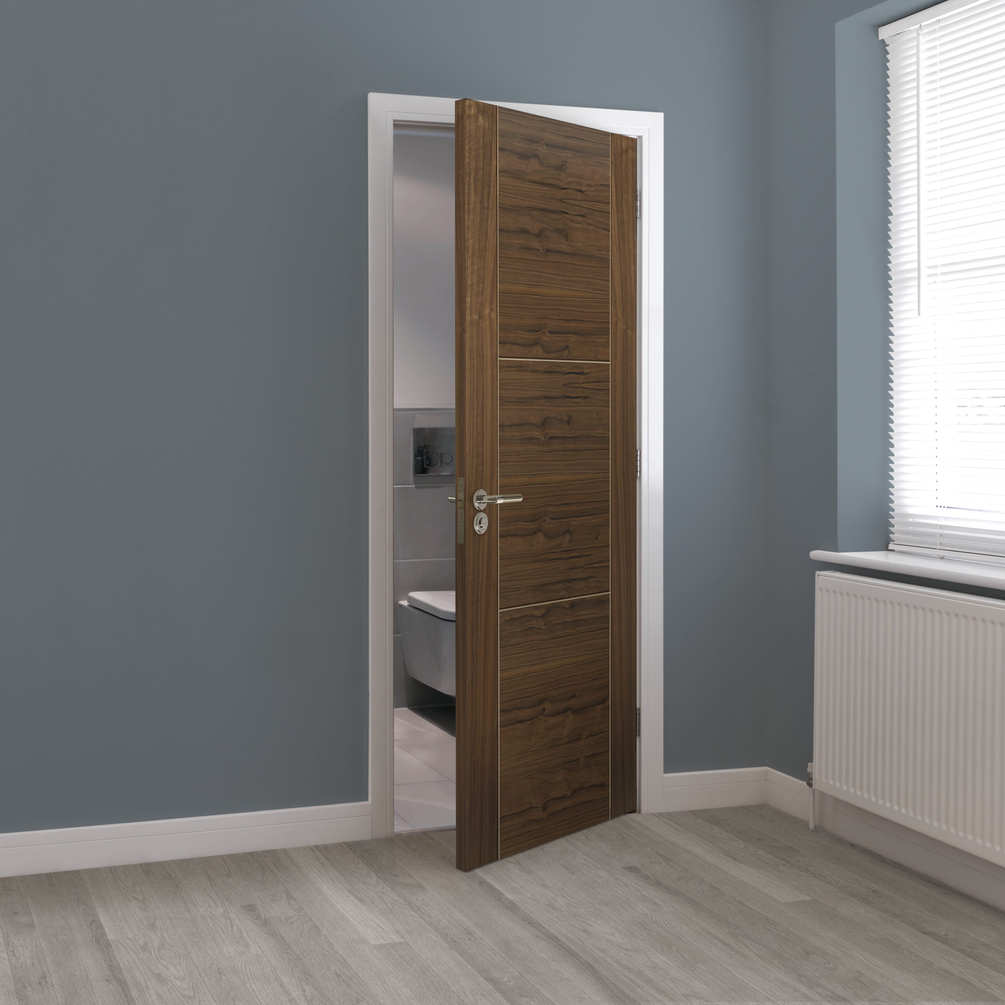 1981mm x 686mm x 35mm (27") Mistral Walnut - Prefinished Door