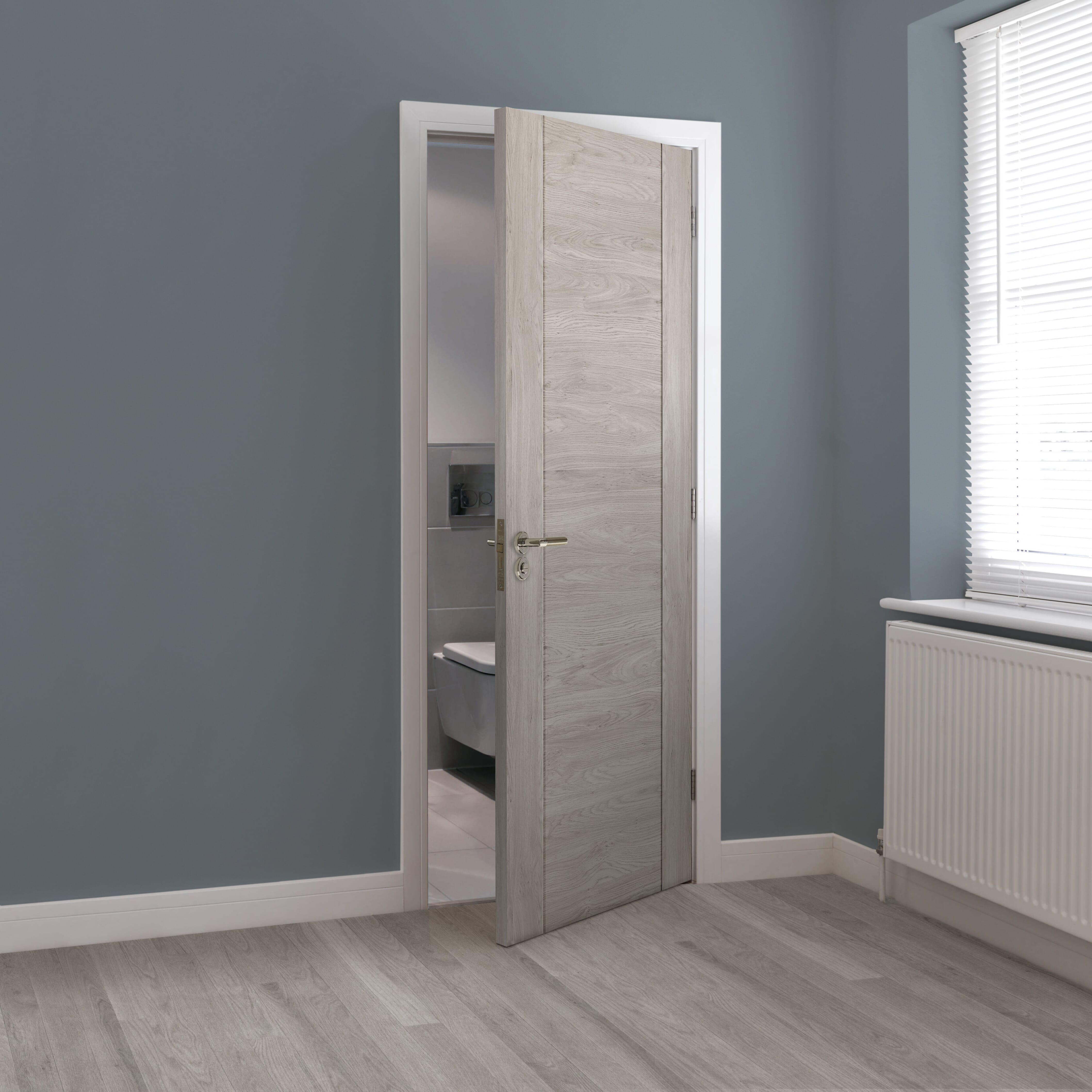 1981mm x 686mm x 44mm (27") FD30 Alabama Fumo Door