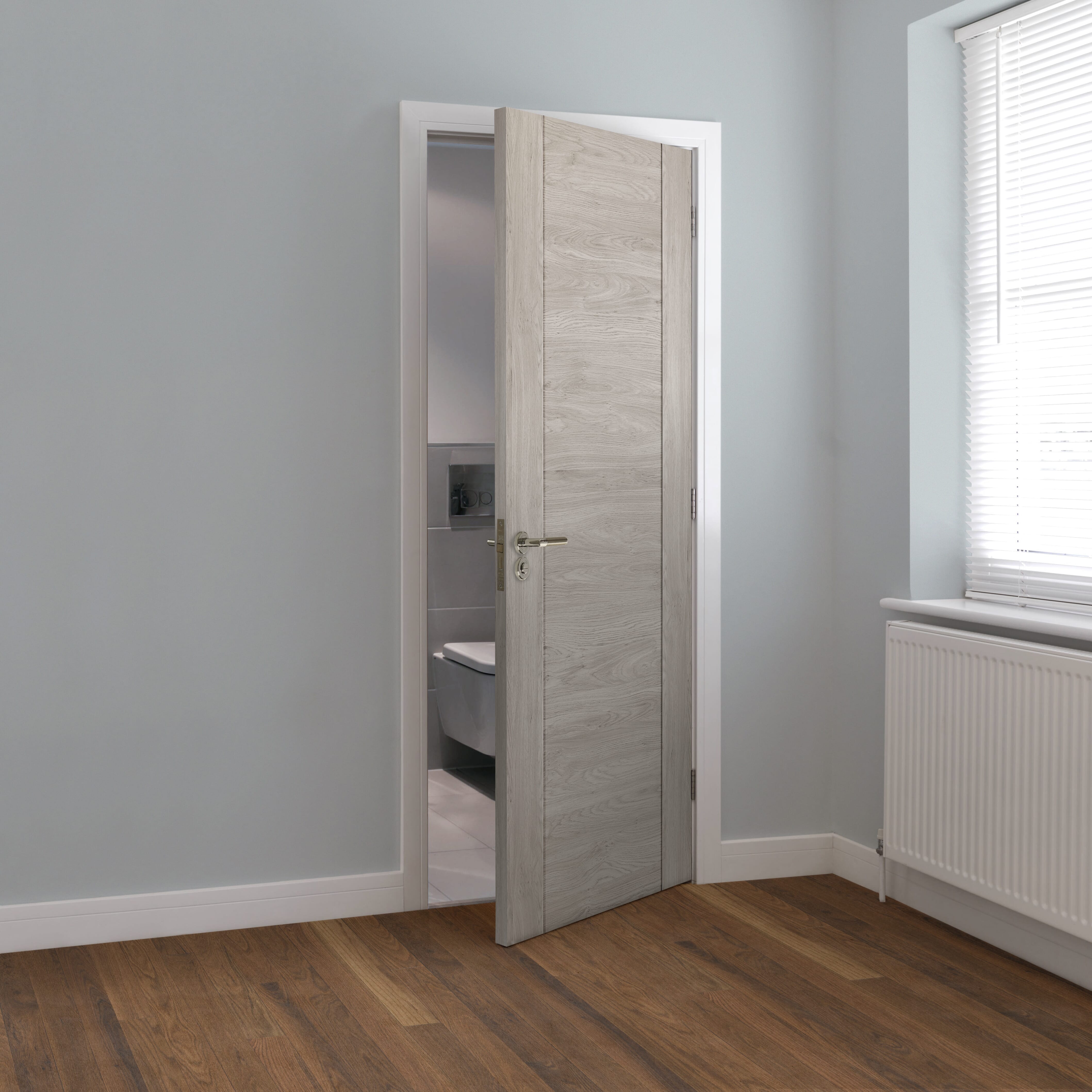 1981mm x 686mm x 44mm (27") FD30 Alabama Fumo Door