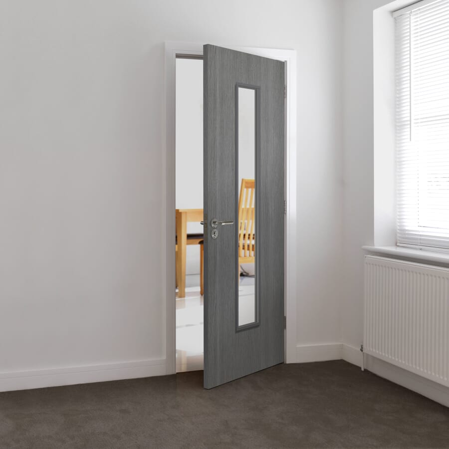Pintado Grey Glazed Door