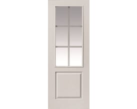 White Faro Glazed Fire Door