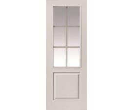 White Faro Glazed Internal Doors