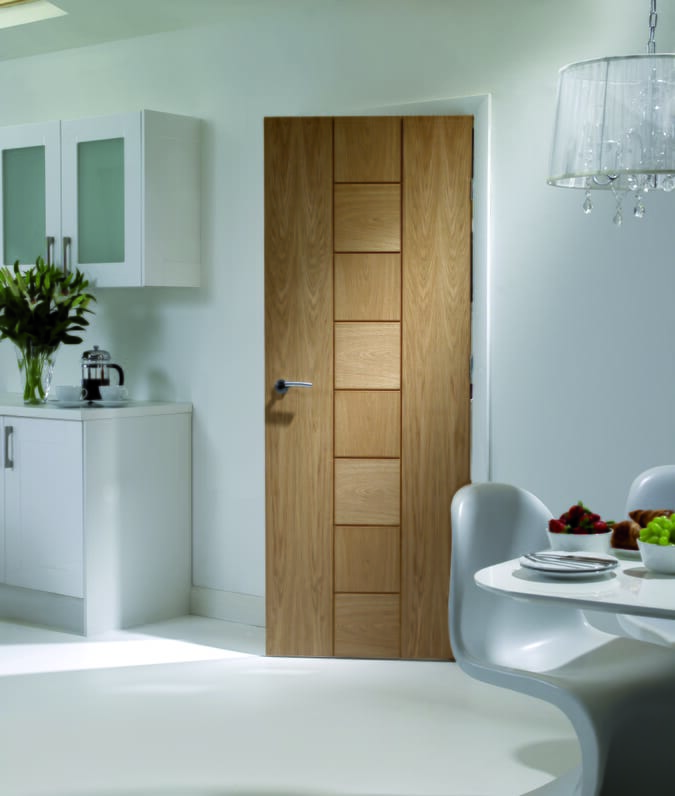 1981 x 838 x 35mm (33") Messina Oak - Prefinished  Internal Door