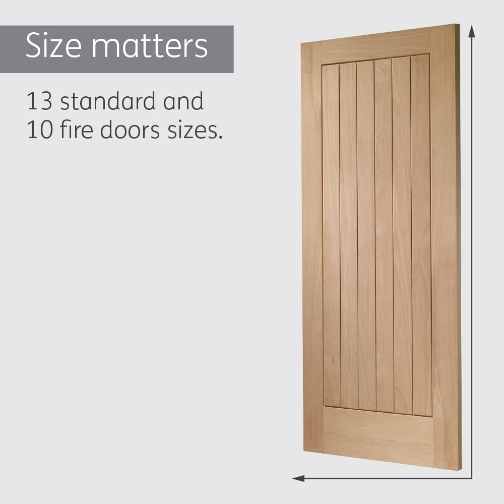 Suffolk Oak - Prefinished Internal Doors