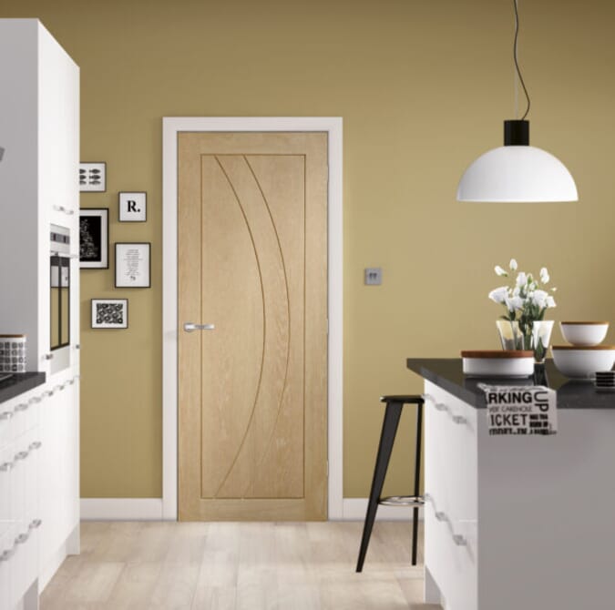 1981 x 838 x 35mm (33") Salerno Oak - Prefinished   Internal Door