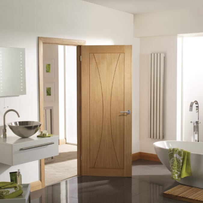 1981 x 838 x 35mm (33") Verona Oak - Prefinished   Internal Door