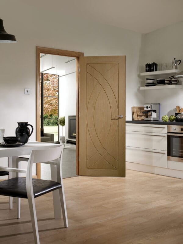 1981 x 762 x 44mm (30") Treviso Oak FD30 Fire Door