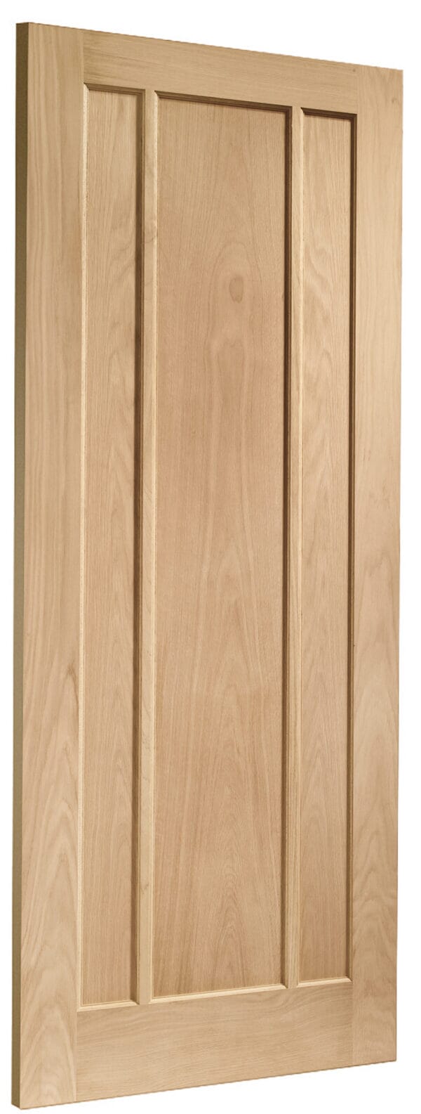 826x2040x44mm Worcester Oak 3 Panel Internal Doors at Express Doors Direct