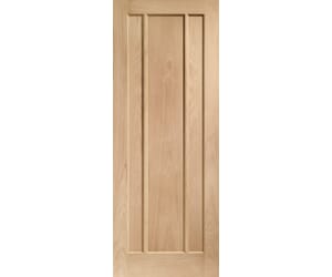 Worcester Oak 3 Panel Internal Doors